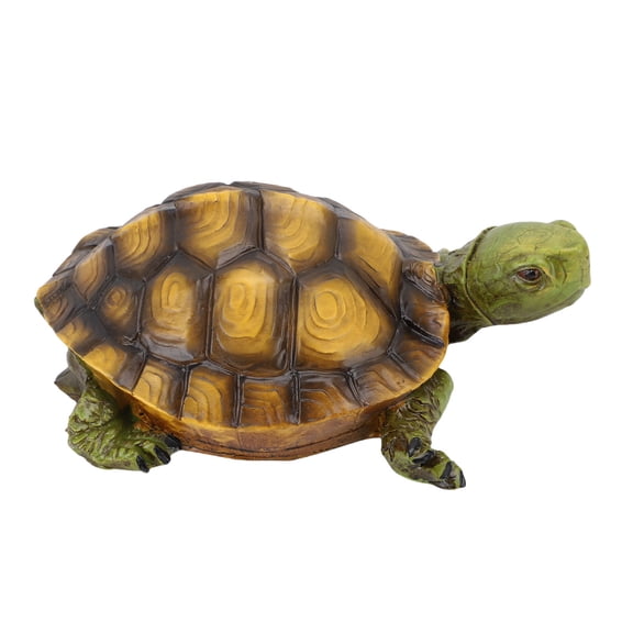YAHHU Floating Turtle Pond Decor Resin Turtle Statue Outdoor Garden Figurine for Water Landscape Fountain