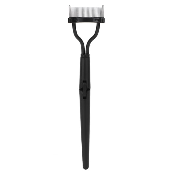 YAHHU Folding Eyelashes Separator Teeth Eyelash Comb Eyelash Grooming Tool with Protective Cover, Portable ABS and Metal Makeup Accessory for Perfect Lash Definition[cite: 1]