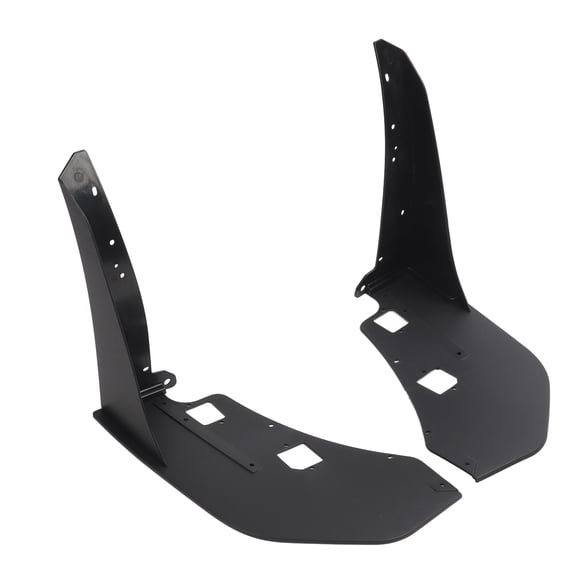 YAHHU Front Bumper Corner Spoiler Guard for Ford Mustang GT500 2014-2021, Durable Front Side Corner Winglet Splitter Extension Anti-Collision Protector Trim, Black (19.6 inches / 50 cm)