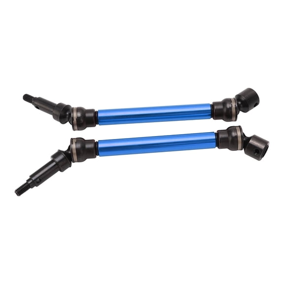 YAHHU Front Rear Drive Shaft Driveshaft CVD for Arrma 1/8 Kraton 4S RC Car Upgrade Parts Dark Blue Premium Aluminum Alloy Steel Replacement Accessories 6.1 inches / 155 mm Durable Performance