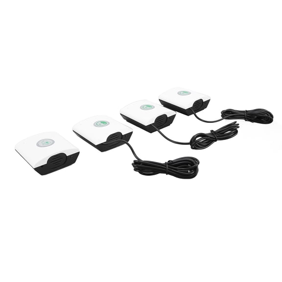 YAHHU Full Duplex Wireless Intercom Doorbell Kit with 3 Receivers 100m Long Range Loud 2-Way Voice Intercom System for Home Apartment Hospital Office Room Setup (6.30 inches / 16 cm)