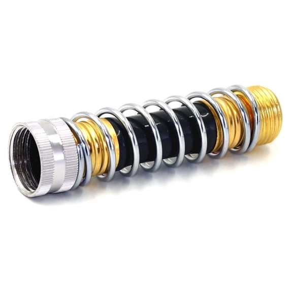 YAHHU Garden Hose Extension Adapter with Coil Spring 3/4in Water Hose ...
