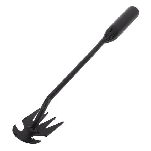 YAHHU Garden Weeder Tool 12 Inches / 30.48 cm 4 Teeth Multifunctional High Carbon Steel Manual Weeders Tool For Root Pulling
