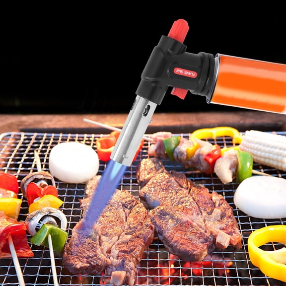 YAHHU Gas Blow Torch Adjustable Electronic Ignition Welding Gun for Outdoors Barbecue 1300 / 2372 5.47 inches