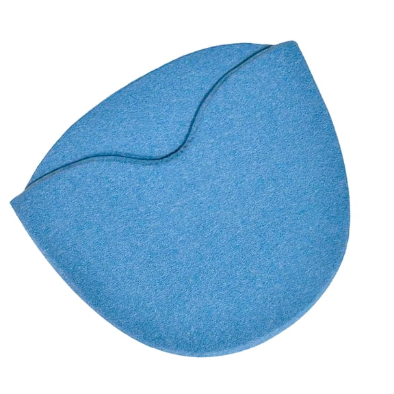 YAHHU Gel Ice Hat Hot Cold Dual Use Ice Pack Head Wrap Reusable Soft Comfortable Cold Compress Cooling Cap Blue, 9.45 inches / 24 cm