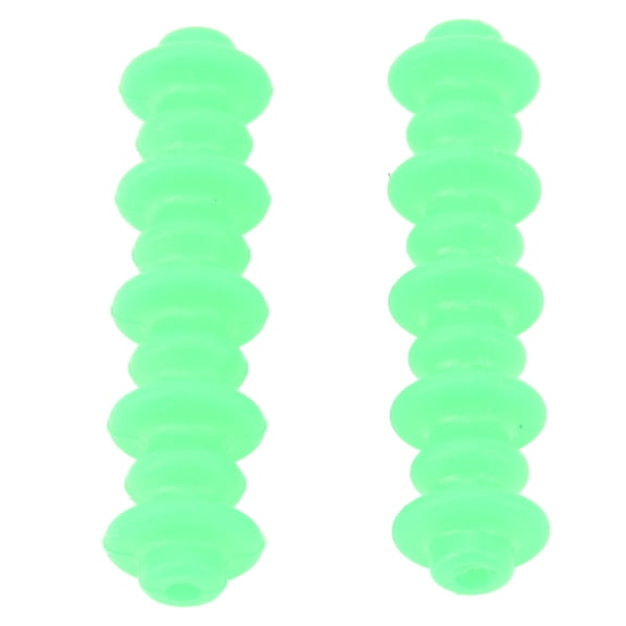 YAHHU Green Rubber Bow String Damper Shock Absorber for Compound Bow Archery Stabilizer Silencer Vibration Reduction Target Practice Hunting