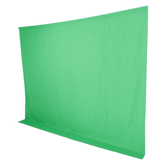YAHHU Green Screen Backdrop for Photography 118.11 x 98.43 inches (3x2.5m) Large Virtual Greenscreen Background Sheet for Streaming Studio Meeting