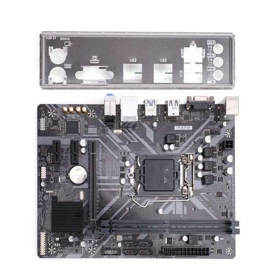 YAHHU H310M S2 2.0 Computer Motherboard Dual Channel DDR4 32GB 2666MHz ECC Un-buffered DIMM LGA1151 Desktop Mainboard 8.82x6.89x1.42 inches / 22.4x17.5x3.6 cm