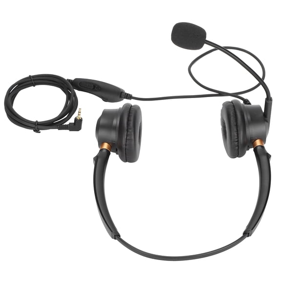 YAHHU H600D-2.5-MV Customer Service Headset Support Volume Adjustment Telephone Headset with Noise Reduction Microphone