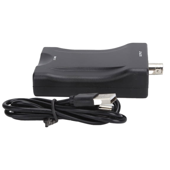 YAHHU HD Multimedia Interface to BNC Video Converter Adapter for Projector TV Supports PAL and NTSC Video Systems Easy Plug and Play Setup Portable Lightweight Design Black