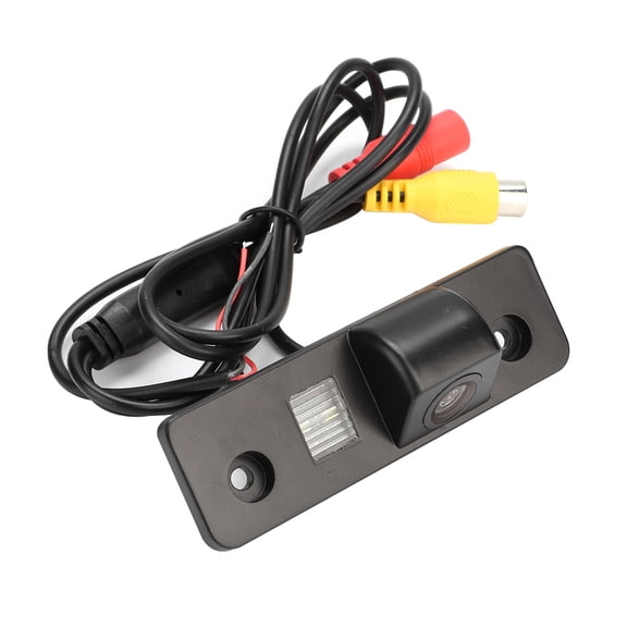 YAHHU HD Reversing Camera 170-Degree Wide Angle Waterproof Night Vision Car Parking Backup System Fit for Skoda Octavia, Premium ABS Plastic Rear View Video Camera