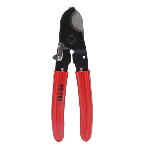YAHHU HS206 High Leverage Cable Cutter Pliers  35mm Cutting Capacity, Durable Carbon Steel, Fast Thread Cutting