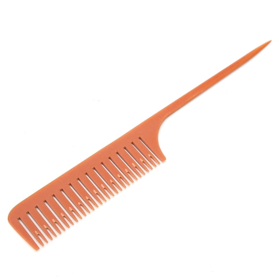 YAHHU Hair Coloring Highlight Tail Comb Anti-Static Sectioning Dyeing Comb For Salon Brown 10.1 in