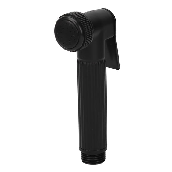 YAHHU Handheld Bidet Sprayer Set for Toilet, Stainless Steel Bathroom Bidet Kit with Water Pressure Control, 2M Spring Hose and Base, Matte Black Finish (78.7 inches / 200 cm)