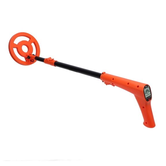 YAHHU Handheld Metal Detector for Adults & Kids, High Accuracy 6-Inch Search Coil Gold Finder, LCD Display Retractable Treasure Hunter with Sound & Light Prompt (15.2 cm / 6 inches)