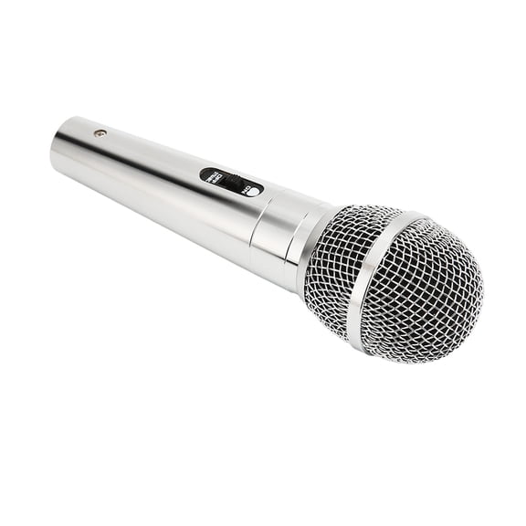 YAHHU Handheld Wired Corded Microphone Professional Intelligent Karaoke Dynamic Vocal Mic for Singing, 9.8ft (3.0 m) Cable, 9.45 x 3.94 x 2.76 inches / 24.0 x 10.0 x 7.0 cm