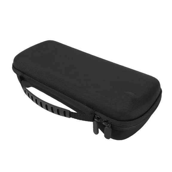 YAHHU Hard Carrying Case Fit for ROG Ally X 7 Inch 2025 Handheld Gaming Console PU Leather EVA Large Capacity Protective Bag Black