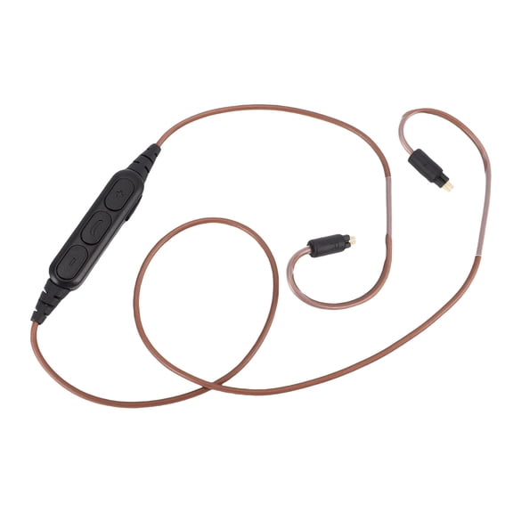 YAHHU Headphones Bluetooth Adapter Cable Fit for KZ BA10/AS10/zS10/ZSR/ZST/ED12 Rechargeable Replacement 2 Pin in Ear Earbuds Cord with Mic Volume Control