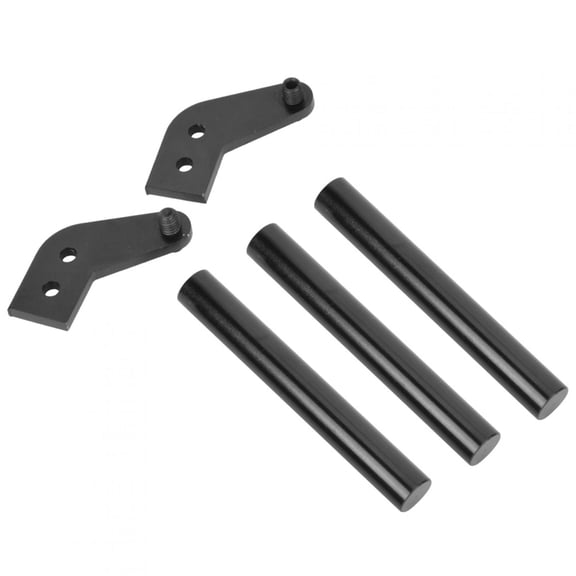 YAHHU Heavy Duty Metal Rear Bumper Upgrade Part Replacement Accessory Fit for 1/14 Tamiya RC Car Crawler Truck Black, Durable Remote Control Model Vehicle Protection Component 7.3 Inches / 18.5 cm