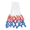thumbnail image 1 of YAHHU Heavy‑Duty Nylon Basketball Net Replacement – 2‑Pack White/Red/Blue, Weather‑Resistant, Anti‑Tangle, Lightweight, Ideal for Indoor/Outdoor Hoops, 1 of 6
