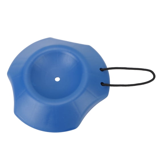 YAHHU Heavy Duty Trailer Wheel Dock Chock Tongue Stopper Prevents Sinking Into Mud Supports 4400lbs with Rope Handle for RV Camper Blue