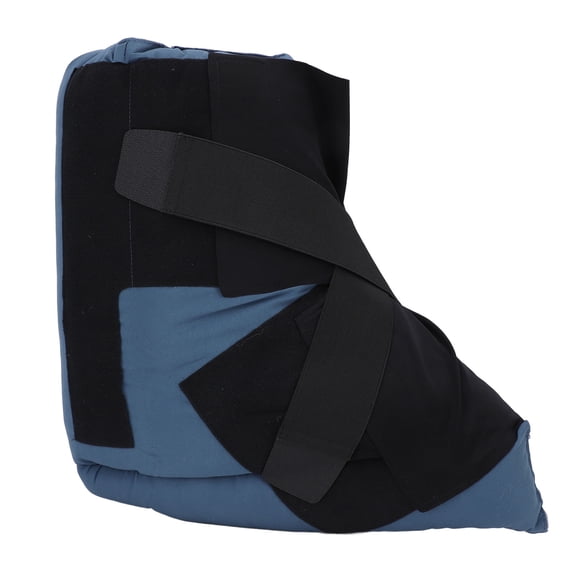 YAHHU Heel Protector Cushioned Boot for Heel Pressure Relief, Adjustable Foot Support Pillow for Bed Bound Individuals, Soft Cotton Ankle Relief Protector (13.78 inches / 35 cm)