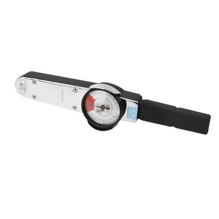 YAHHU High Accuracy Dial Torsion Wrench 0.2-1N.m Real Time Display Pointer Gauge Hand Tool 1/4 Inch Square Drive
