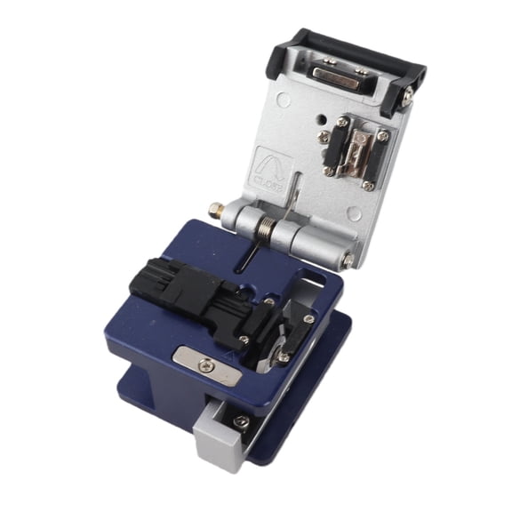 YAHHU High Accuracy Optic Fiber Wire Cleaver Cable Stripping Cutter Tool. Ergonomic Hand Tool for 125m Diameter Fiber Cutting with Bag. Blue FC-6S Model Optic Cleaver