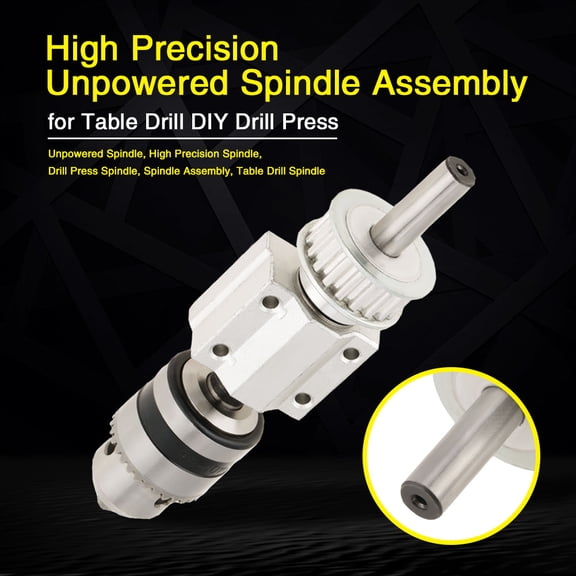 YAHHU High Precision Unpowered Spindle Assembly for Table Drill DIY Drill Press[cite: 1]