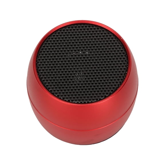 YAHHU IP67 Waterproof Mini Bluetooth Speaker V5.0 Portable Wireless Audio with Built-in Mic & Bass Radiator, 5.1 in / 13 cm, Red