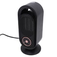 thumbnail image 1 of YAHHU Indoor Electric Portable Space Heater Personal Desk Warmer PTC Rapid Heating Energy Saving Touch Control Small High Power Black 10.6 inches / 27 cm[cite: 1], 1 of 4