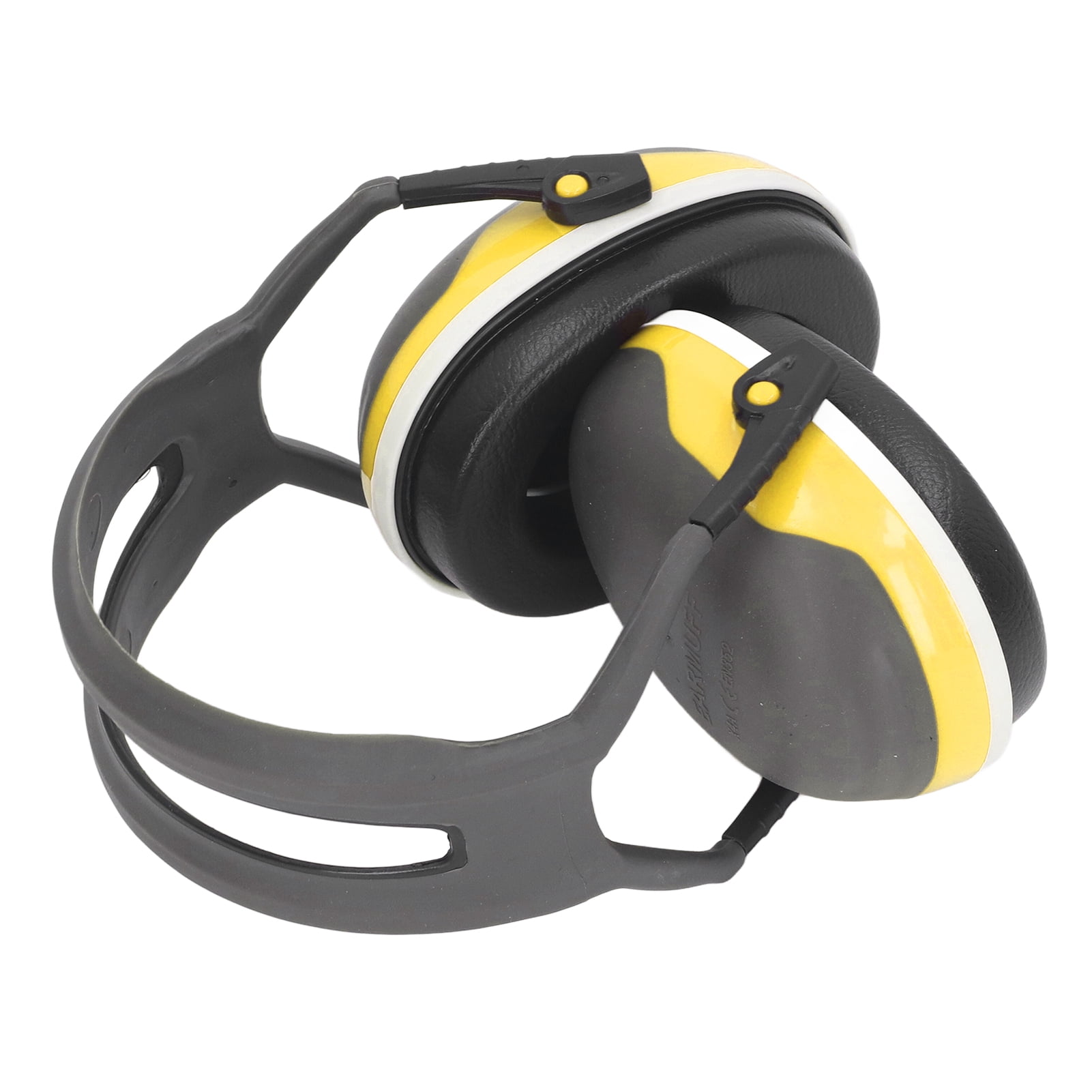 YAHHU Infant Earmuffs Noise Reduction Lightweight Adjustable Hearing Protection Headset for Sleep Studying Yellow, 7.87 inches / 20 cm