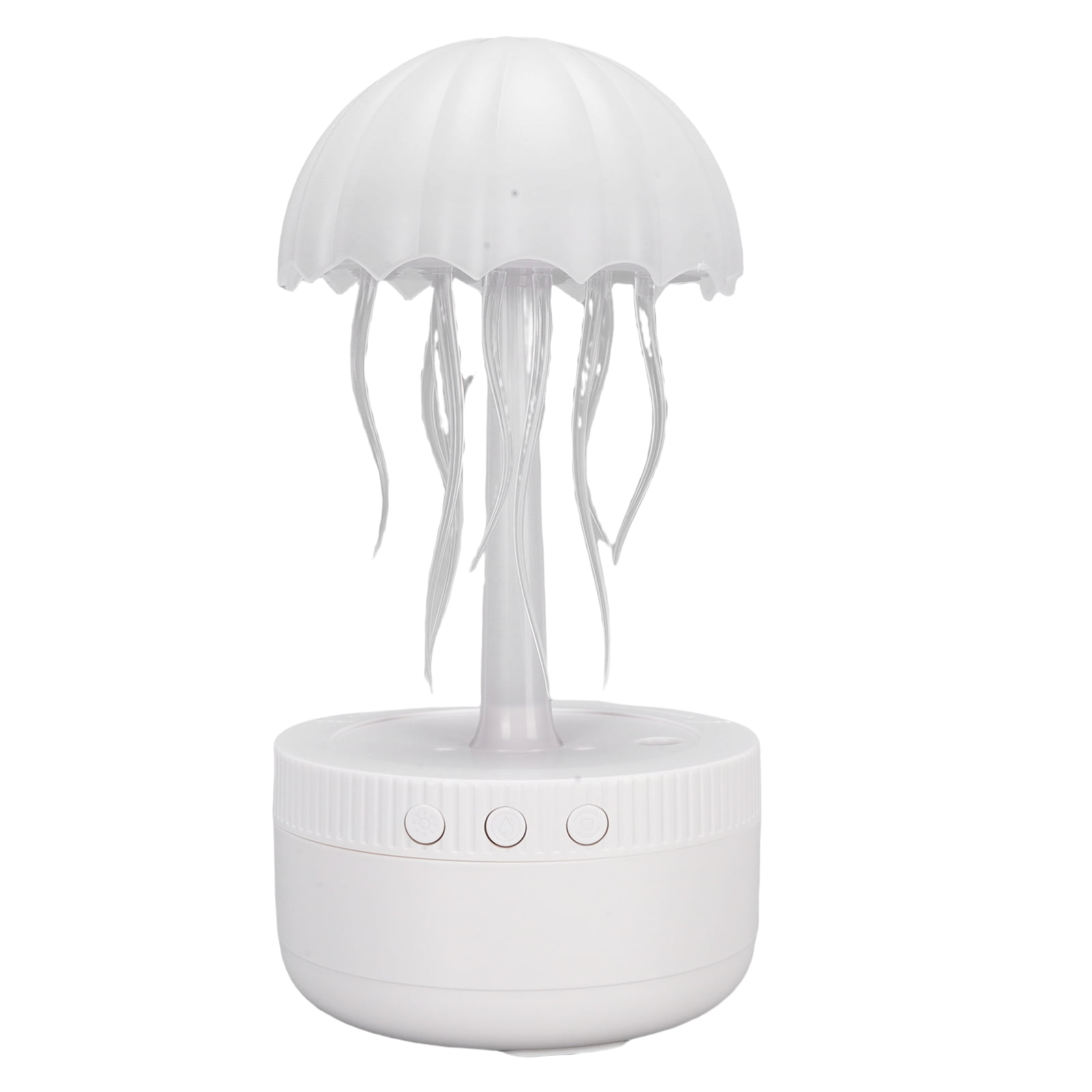 YAHHU Jellyfish Humidifier and Essential Oil Diffuser with Night Light Mode, Large Capacity Ultrasonic Cool Mist Humidifier for Home and Office, Auto Power Off Protection, 9.4 Inches / 24 cm Style 1