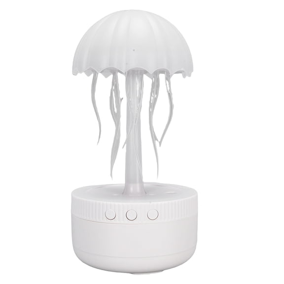 YAHHU Jellyfish Humidifier and Essential Oil Diffuser with Night Light Mode, Large Capacity Ultrasonic Cool Mist Humidifier for Home and Office, Auto Power Off Protection, 9.4 Inches / 24 cm Style 1
