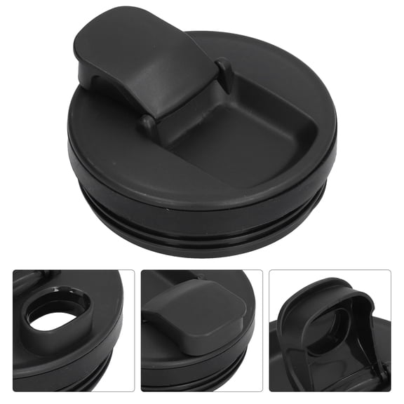 YAHHU Juicer Cup Flip Cover Lid Replacement Blender Accessory Spout Lid for NUTRI NINJA 32OZ 24OZ 18OZ Cups, Perfect Leak-Proof Sealing To-Go Mug Cap Top (10 inches / 25.4 cm)