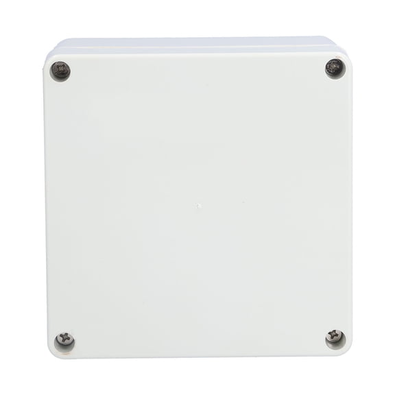 YAHHU Junction Box ABS Antistatic Waterproof Dustproof Moistureproof Fire Resistance Anticorrosion Outdoor Electrical Box Project Enclosure F14 120x120x90mm[cite: 1]