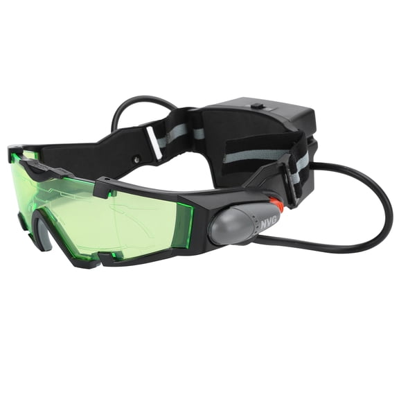 YAHHU Kids Night Vision Goggles with LED Light Adjustable Windproof Dustproof Safety Glasses for Riding Skiing Cycling 6.7x7.5x2.4 inches / 17x19x6 cm