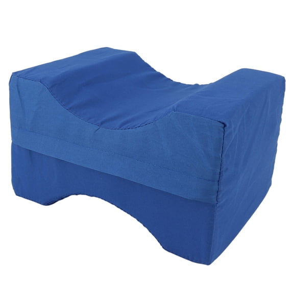 YAHHU Knee Pillow Side Sleeper Sponge Leg Support Wedge with Detachable Washable Cover for Hip & Lower Back Relief