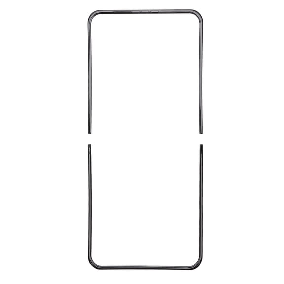 YAHHU LCD Screen Middle Frame Bezel Phone Screen Replacement Frame Plastic with Professional Toolkit Repair Accessories for Galaxy Z Flip 5 5G F731 (7.87 x 4.33 x 1.57 inches / 20 x 11 x 4 cm)