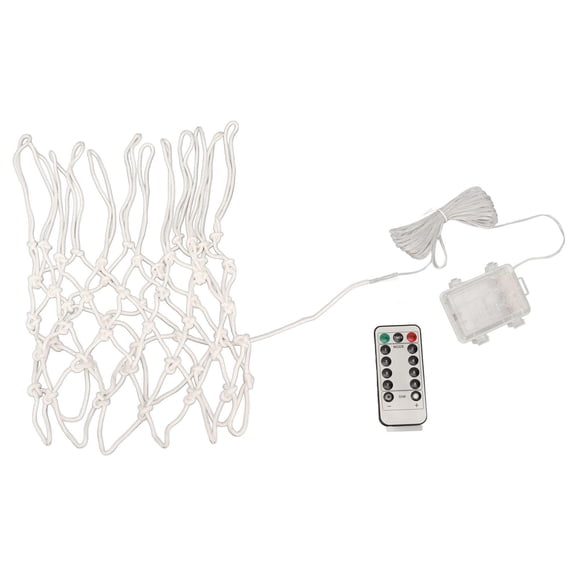 YAHHU LED Basketball Net with Remote Control, Adjustable Strip Light, Nighttime Play, Durable Protective Tube, Bright Neon Glow