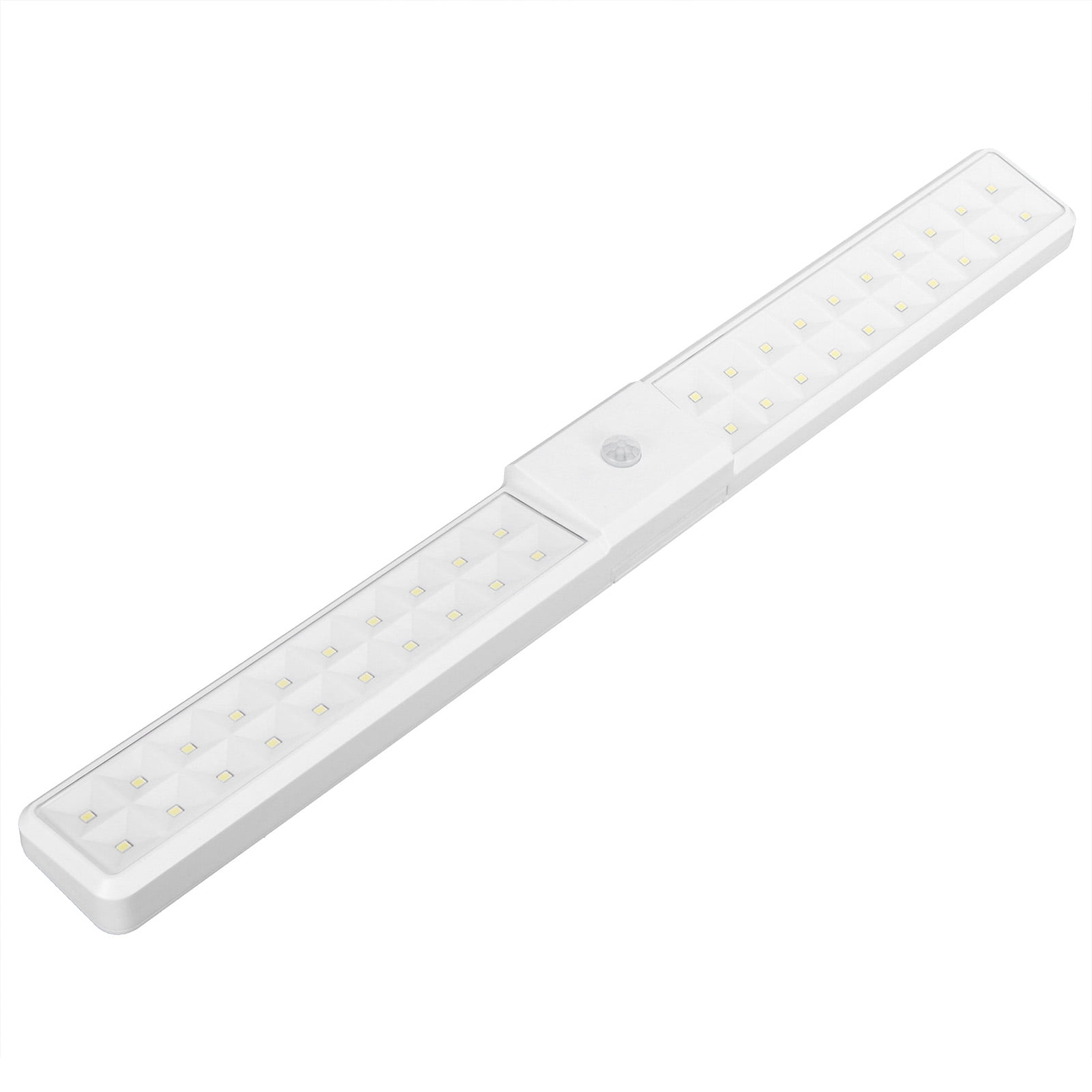 YAHHU LED Under Cabinet Lighting Motion Sensor Closet Light, 40 LEDs 180 Lumens Wireless Night Lamp for Wardrobe Hallway Stairs, 6000K-6700K Bright White, Battery Operated, 16.5 Inches