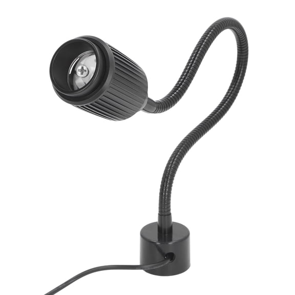 YAHHU LED Machine Work Light with Flexible Gooseneck Magnetic Base 6500K White Light Shop Tool Lamp 10W