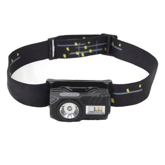 YAHHU LED Magnetic Headlamp Multiple Light Source Motion Sensor Rechargeable Lightweight Cap Clip Light Super Bright Outdoor Headlamp for Camping Hiking and Running (3.15 inches / 8 cm)