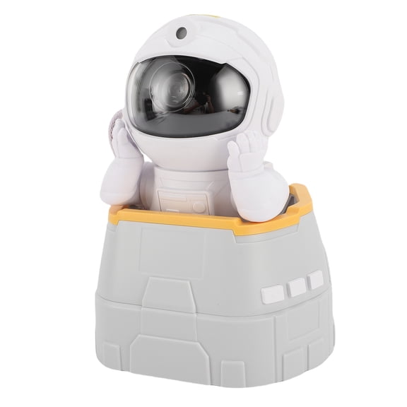 YAHHU LED Star Projector Spaceman Bedside Lamp with Bluetooth Speaker, Ambiance Night Light Constellation Ceiling Galaxy Projector for Kids Adults Bedroom, 5.91 inches / 15 cm