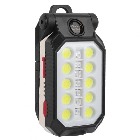 YAHHU LED Work Light Portable USB Charging Lamp 25LED Inspection Light with Magnetic Base for Car Repair Camping Hiking Emergency Situations High Brightness (3.3 x 2 x 1.2 inches / 8.5 x 5 x 3 cm)