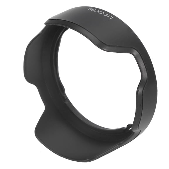 YAHHU LH-DC90 Lens Hood Replacement, Premium Plastic Black Camera Mount Sunshade Cover, Perfectly Fit for Canon EOS Powershot SX60 HS Lenses, 3.15 inches / 8.00 cm, Reduce Glare & Lens Flare