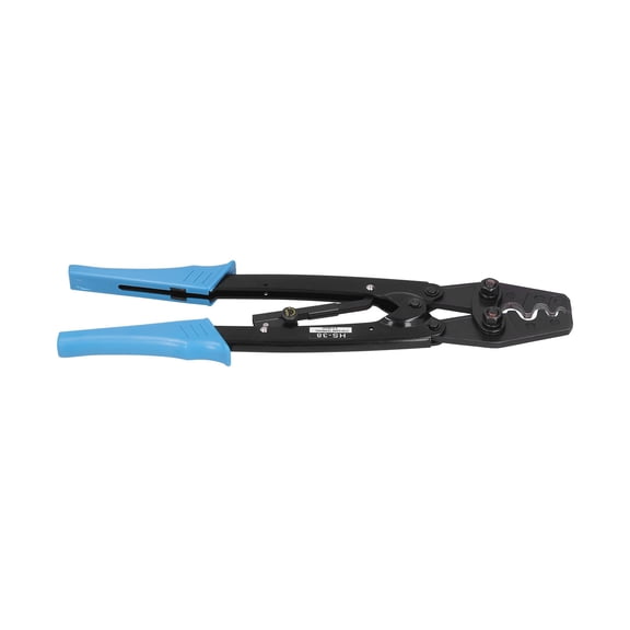 YAHHU Labor Saving Crimping Pliers Bare Terminal Wire Rope Crimping Tool, 5.5-38mm² (10-2 AWG), Carbon Steel Hand Tool for Home Improvement