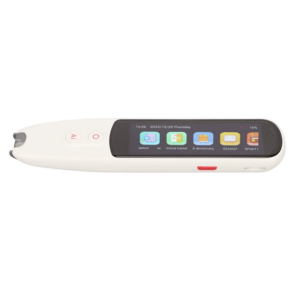 YAHHU Language Translator Pen Smart 134 Languages WiFi Portable Scan Translation Pen with 3.0-Inch Touchscreen for Learning, Business, and Travel, White