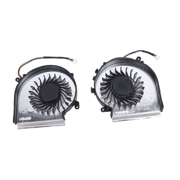 YAHHU Laptop CPU GPU Cooling Fan Aluminum Alloy 4 Pin Replacement Set with Repair Tools for MSI GE62VR GP62VR GP62MVR 4.72 inches / 12 cm