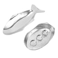 thumbnail image 1 of YAHHU Large Fish Shaped Grilling Pan Uniform Heating Aluminum Alloy Serving Plate for Hotel Banquets, 1 of 9